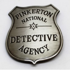 Pinkerton Detective Badge